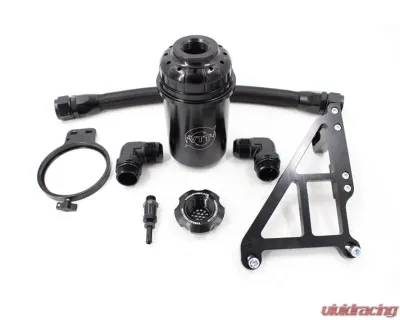 VTT -12 AN Billet High Flow Catch Can System - VTT-HF-CC-A9X-12
