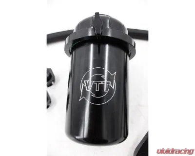 VTT -12 AN Billet High Flow Catch Can System - VTT-HF-CC-A9X-12