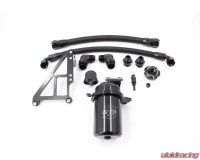 VTT -12 AN Billet High Flow Catch Can System - VTT-HF-CC-A9X-12