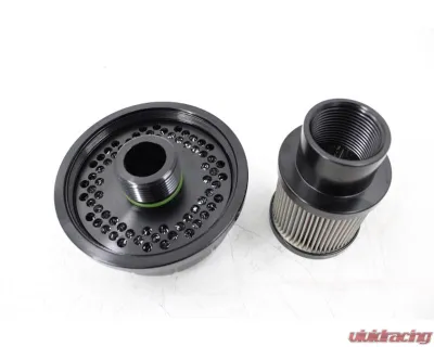VTT -12 AN Billet High Flow Catch Can System - VTT-HF-CC-A9X-12