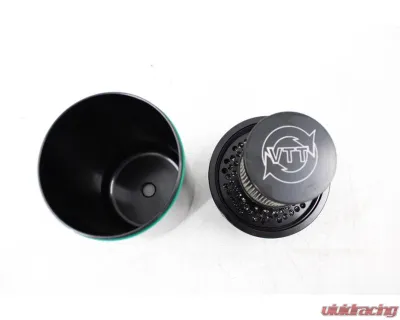 VTT -12 AN Billet High Flow Catch Can System - VTT-HF-CC-A9X-12