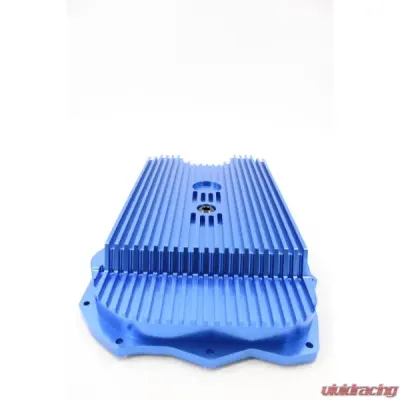 VTT Billet Large Capacity ZF8HP Transmission Pan BMW | Toyota 2018-2025 - VTT-ZF8HP-PAN-BLUE