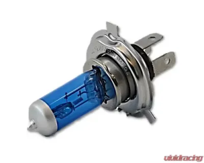 Octane Lighting 5 3/4 Inch Blue SMD LED Halo Angel Eye Black Halogen Light Crystal Headlight Pair - OL-001L-B-BLK