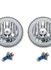 Octane Lighting 5 3/4 Inch Bluetooth RGB SMD Color Chase Chasing LED Halo Angel Eye Headlight Pair                                     - OL-001L-COL - Image 5
