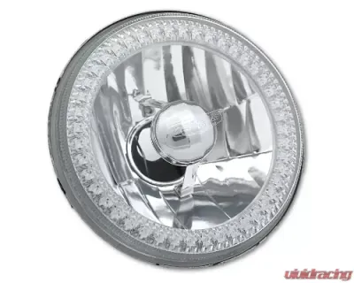 Octane Lighting 5 3/4 Inch Bluetooth RGB SMD Color Chase Chasing LED Halo Angel Eye Headlight Pair - OL-001L-COL