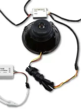 Octane Lighting 5 3/4 Inch Bluetooth RGB SMD Color Chase Chasing LED Halo Angel Eye Headlight Pair                                     - OL-001L-COL - Image 10