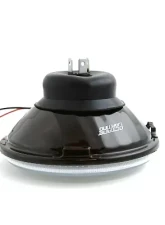 Octane Lighting 5 3/4 Inch SMD Pink LED Halo Angel Eye Halogen 60/55w Crystal Clear Headlight Pair                                     - OL-001L-PINK - Image 8