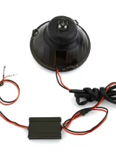 Octane Lighting 5 3/4 Inch SMD Red LED Halo Halogen Bulb Headlight Angel Eye Crystal Clear Pair                                     - OL-001L-R - Image 9