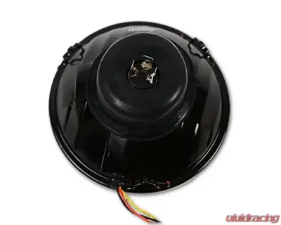 Octane Lighting 5 3/4 Inch Switchback White Amber Halogen Halo DRL Turn Signal Angel Eye Headlight Pair - OL-001L-WA