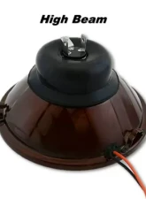 Octane Lighting 5 3/4 Inch SMD White LED Halo Halogen Bulb Headlight Angel Eye Crystal Clear Pair                                     - OL-001L-W - Image 9