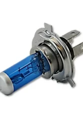 Octane Lighting 5 3/4 Inch Halogen Headlight Diamond Crystal Headlamp 55/60w H4 6000k Light Bulb Pair                                     - OL-003 - Image 12