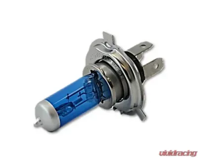 Octane Lighting 5 3/4 Inch Halogen Headlight Diamond Crystal Headlamp 55/60w H4 6000k Light Bulb Pair - OL-003