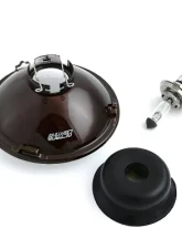 Octane Lighting 5 3/4 Inch Halogen Stock Amber Yellow Glass Headlight Fog Light H4 60W Bulbs Pair                                     - OL-004-YG-CL - Image 6