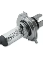 Octane Lighting 5 3/4 Inch Halogen Stock Amber Yellow Glass Headlight Fog Light H4 60W Bulbs Pair                                     - OL-004-YG-CL - Image 4