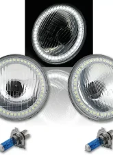 Octane Lighting 5 3/4 Inch White Stock SMD LED Halo Halogen Light Bulb Lamp Headlight Angel Eye Pair                                     - OL-004L-W - Image 12