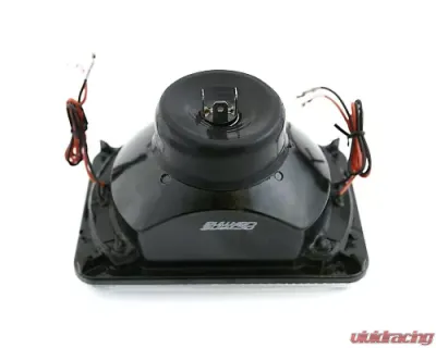 Octane Lighting 4X6 Inch Blue LED Halo Angel Eye Headlight Halogen Headlamp 55/60W Light Bulbs Pair - OL-020