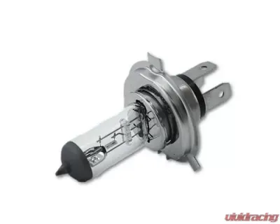 Octane Lighting 7 Inch H6024/6014 Yellow Amber Stock Glass Headlight H4 Clear Halogen Fog Light Pair - OL-028-YG-CL