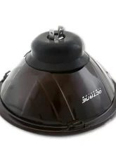 Octane Lighting 7 Inch H6024/6014 Yellow Amber Stock Glass Headlight H4 Clear Halogen Fog Light Pair                                     - OL-028-YG-CL - Image 6