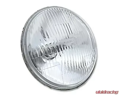 Octane Lighting 7 Inch Stock H4 Halogen Headlight Super White 12V 55/60W Light Bulb Headlamp Pair - OL-028