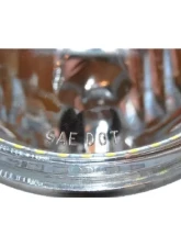Octane Lighting 7 Inch SMD Blue LED Halo Angel Eyes H4 Headlamp Headlight Halogen Light Bulbs Pair                                     - OL-030-B - Image 3