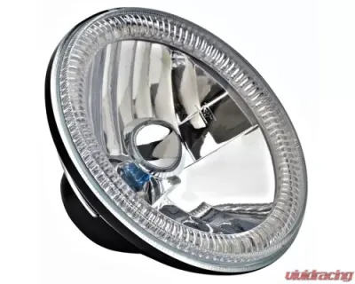 Octane Lighting 7 Inch SMD Blue LED Halo Angel Eyes H4 Headlamp Headlight Halogen Light Bulbs Pair - OL-030-B