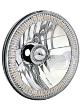 Octane Lighting 7 Inch SMD Blue LED Halo Angel Eyes H4 Headlamp Headlight Halogen Light Bulbs Pair                                     - OL-030-B - Image 11