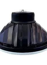 Octane Lighting 7 Inch SMD Purple LED Halo Angel Eyes H4 Headlamp Headlight Halogen Light Bulbs Pair                                     - OL-030-PU - Image 2