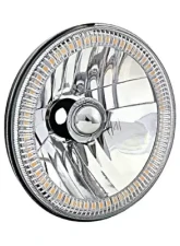 Octane Lighting 7 Inch SMD Red LED Halo Angel Eyes H4 Headlamp Headlight Halogen Light Bulbs Pair                                     - OL-030-R - Image 10