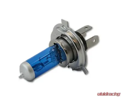 Octane Lighting 5 3/4 Inch Crystal Smoked Halogen Headlight Metal Headlamp 60/55W Light Bulbs Pair - OL-033-SG