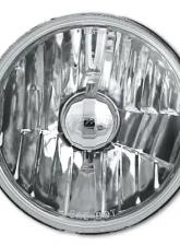 Octane Lighting 5 3/4 Inch Crystal Clear Halogen Headlight Metal Headlamp Sw 60/55W Light Bulbs Pair                                     - OL-033 - Image 4