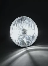 Octane Lighting 5 3/4 Inch Crystal Clear Halogen Headlight Metal Headlamp Sw 60/55W Light Bulbs Pair                                     - OL-033 - Image 6