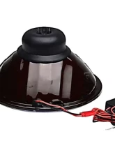 Octane Lighting 7 Inch COB Amber LED Halo Angel Eye H4 Headlamp Headlight Halogen Light Bulb Pair                                     - OL-035-A - Image 9