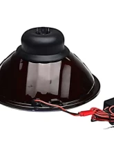 Octane Lighting 7 Inch Green COB LED Halo Angel Eye H4 Headlamp Headlight Halogen Light Bulb Pair                                     - OL-035-G - Image 8