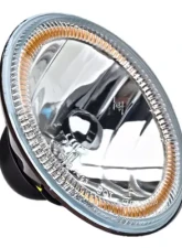 Octane Lighting 7 Inch Purple COB LED Halo Angel Eye 6k Headlamp Headlight Halogen Light Bulb Pair                                     - OL-035-PU - Image 5