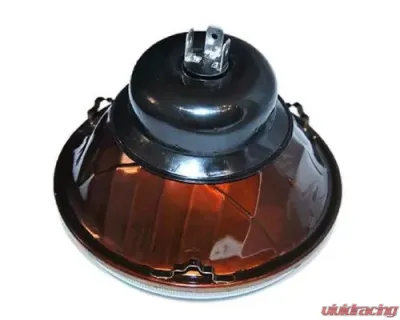 Octane Lighting 5 3/4 Inch Projector Crystal Clear Halogen Headlight Headlamp SW 60w Light Bulb Pair - OL-036