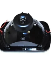 Octane Lighting 7X6 Green LED Halo Projector Halogen Crystal Headlights Angel Eye Light H4 Bulbs                                     - OL-053-P - Image 6