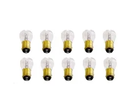 Octane Lighting Stock 6V Tail Light Rear Brake Stop Turn Signal Lamps Bulbs Box Of 10