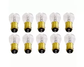 Octane Lighting Stock Tail Light Rear Brake Stop Turn Signal Lamps Bulbs Box Of 10 12V