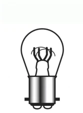 Octane Lighting 6 Volt Tail Light Brake Stop Turn Signal Lamp Bulbs Box Of 10                                     - OL-1158 - Image 3