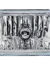 Octane Lighting 7X6 Inch Amber SMD LED Glass/Metal Headlight Halogen 6K 60w Light Bulb Headlamp Pair                                     - OL-134-A - Image 4