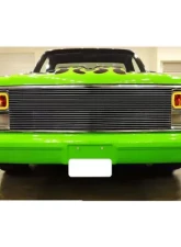 Octane Lighting 7X6 Inch Amber SMD LED Glass/Metal Headlight Halogen 6K 60w Light Bulb Headlamp Pair                                     - OL-134-A - Image 5