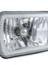 Octane Lighting 7X6 Inch Green SMD LED Halo Angel Eye Clear Headlight 55/60W Halogen Light Bulb Pair                                     - OL-134-G - Image 5