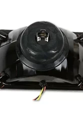 Octane Lighting 4x6 Inch Switchback White/Amber LED Halo DRL Turn Signal Headlight Lamp Bulb Pair                                     - OL-136-WA - Image 10