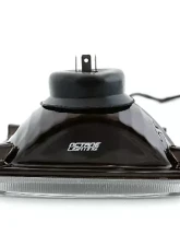 Octane Lighting 4X6 White SMD LED Halo Angel Eye Headlight Headlamp 60W Halogen Light Bulbs Pair                                     - OL-136-W - Image 6