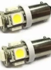Octane Lighting 2 Yellow Amber 5 LED Dash Panel Cluster Gauge Clock Glove Box Light Bulbs Pair Eiko                                     - OL-1895-5A - Image 3