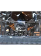 Octane Lighting 4X6 Amber LED Halo Angel Eye Halogen Headlight Headlamp Bulbs Crystal Clear Pair                                     - OL-4X6-HALO-A - Image 7