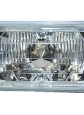Octane Lighting 4X6 Blue LED Halo Angel Eye Halogen Headlights Headlamp Bulbs Crystal Clear Pair                                     - OL-4X6-HALO-B - Image 3