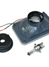Octane Lighting 4X6 Red LED Halo Angel Eye Halogen Headlights Headlamp Bulbs Crystal Clear Pair                                     - OL-4X6-HALO-R - Image 2
