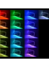 Octane Lighting Multi-Color Changing Shift LED RGB Headlight Halo Ring Set Ford F-250 2004-2014                                     - OL-FORD-002 - Image 2