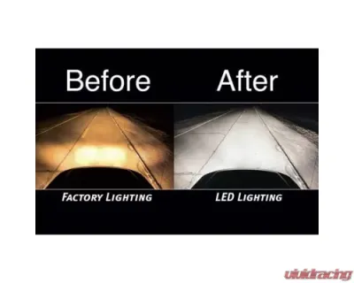 Octane Lighting 9006 SMD COB LED Canbus Headlight/Fog Light Bulb 6000K 4000 Lumens 40W Pair - OL-G5-9006-LED